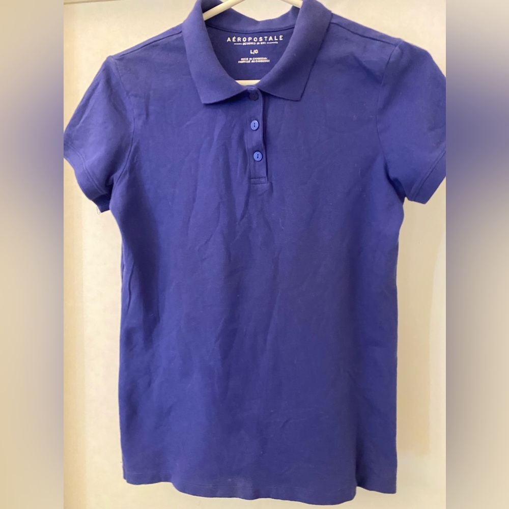 Aeropostale collared shirt junior size large